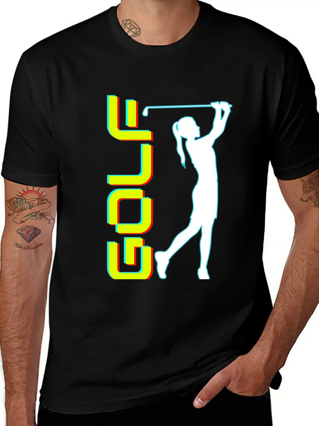 GOLF Lightweight Cotton T-Shirt – Daily Comfort Graphic Shirt