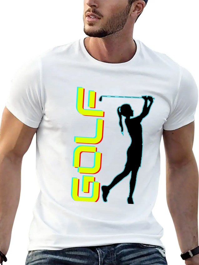 GOLF Lightweight Cotton T-Shirt – Daily Comfort Graphic Shirt