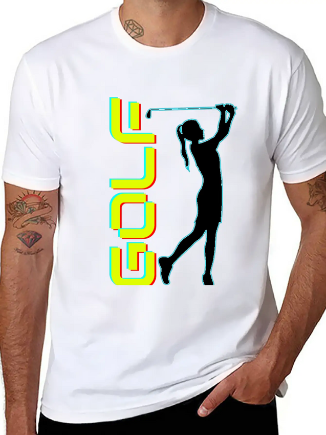 GOLF Lightweight Cotton T-Shirt – Daily Comfort Graphic Shirt
