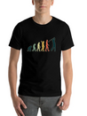 Golf Player Evolution Golf Club Golfer Golf Lightweight Cotton T-Shirt – Daily Comfort Graphic Shirt