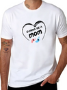 Gonna Be A Mom Baby Shower Gender Reveal Mommy Lightweight Cotton T-Shirt – Daily Comfort Graphic Shirt