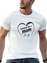 Gonna Be A Mom Baby Shower Gender Reveal Mommy Lightweight Cotton T-Shirt – Daily Comfort Graphic Shirt