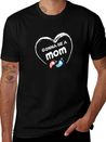Gonna Be A Mom Baby Shower Gender Reveal Mommy Lightweight Cotton T-Shirt – Daily Comfort Graphic Shirt
