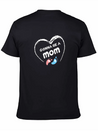 Gonna Be A Mom Baby Shower Gender Reveal Mommy Lightweight Cotton T-Shirt – Daily Comfort Graphic Shirt