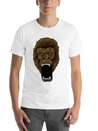 Gorilla On Rampage - Ape Alpha Leader Zoo Rage Lightweight Cotton T-Shirt – Daily Comfort Graphic Shirt