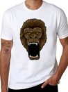 Gorilla On Rampage - Ape Alpha Leader Zoo Rage Lightweight Cotton T-Shirt – Daily Comfort Graphic Shirt