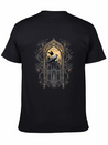 Gothic Occult Satan Gothic Black Scene Wicca Lightweight Cotton T-Shirt – Daily Comfort Graphic Shirt