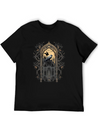 Gothic Occult Satan Gothic Black Scene Wicca Lightweight Cotton T-Shirt – Daily Comfort Graphic Shirt