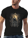 Gothic Occult Satan Gothic Black Scene Wicca Lightweight Cotton T-Shirt – Daily Comfort Graphic Shirt