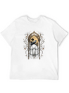Gothic Occult Satan Gothic Black Scene Wicca Lightweight Cotton T-Shirt – Daily Comfort Graphic Shirt