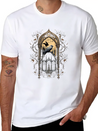 Gothic Occult Satan Gothic Black Scene Wicca Lightweight Cotton T-Shirt – Daily Comfort Graphic Shirt