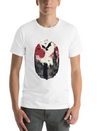 Gothic Vampire Horror Design Lightweight Cotton T-Shirt – Daily Comfort Graphic Shirt