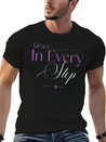 Grace In Every Step Lightweight Cotton T-Shirt – Daily Comfort Graphic Shirt