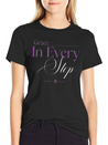 Grace In Every Step Lightweight Cotton T-Shirt – Daily Comfort Graphic Shirt