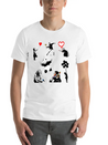 Graffiti Collection Lightweight Cotton T-Shirt – Daily Comfort Graphic Shirt