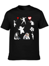 Graffiti Collection Lightweight Cotton T-Shirt – Daily Comfort Graphic Shirt