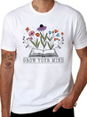 Graw Your Mind Lightweight Cotton T-Shirt – Daily Comfort Graphic Shirt