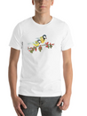 Great Tit Birds Eating Hawthorn Berries Lightweight Cotton T-Shirt – Daily Comfort Graphic Shirt