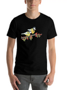 Great Tit Birds Eating Hawthorn Berries Lightweight Cotton T-Shirt – Daily Comfort Graphic Shirt