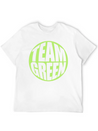 Green Team Logo Lightweight Cotton T-Shirt – Daily Comfort Graphic Shirt