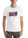 Greetings From Trance City (Lakers) Lightweight Cotton T-Shirt – Daily Comfort Graphic Shirt