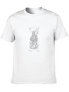 Grim Reaper Scythe Ribbon Tattoo Lightweight Cotton T-Shirt – Daily Comfort Graphic Shirt