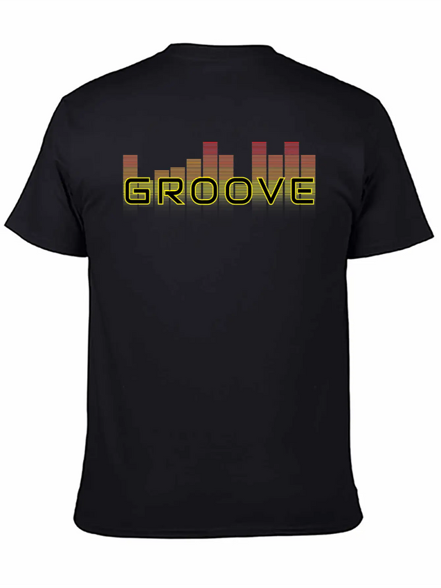 Groove T-Shirt Lightweight Cotton T-Shirt – Daily Comfort Graphic Shirt