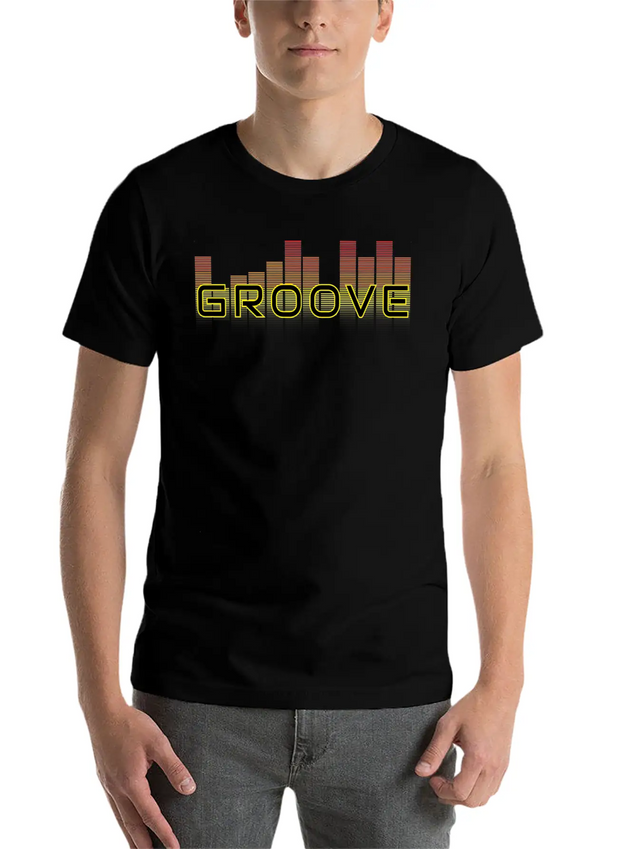 Groove T-Shirt Lightweight Cotton T-Shirt – Daily Comfort Graphic Shirt