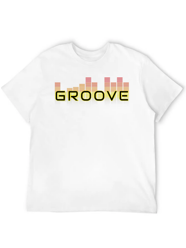 Groove T-Shirt Lightweight Cotton T-Shirt – Daily Comfort Graphic Shirt