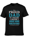 Group Home Rehabilitation Worker Lightweight Cotton T-Shirt – Daily Comfort Graphic Shirt
