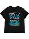 Group Home Rehabilitation Worker Lightweight Cotton T-Shirt – Daily Comfort Graphic Shirt