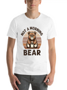 Grumpy Bear With Coffee Morning Mood Lightweight Cotton T-Shirt – Daily Comfort Graphic Shirt