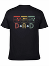 Guitarist Fathers Day Best Dad D A D Chord S Lightweight Cotton T-Shirt – Daily Comfort Graphic Shirt