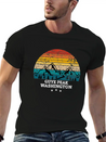 GUYE PEAK WASHINGTON Lightweight Cotton T-Shirt – Daily Comfort Graphic Shirt