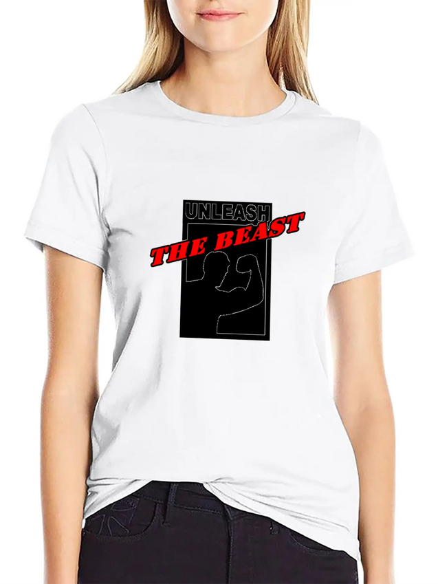 Gym Gym Gym Lightweight Cotton T-Shirt – Daily Comfort Graphic Shirt