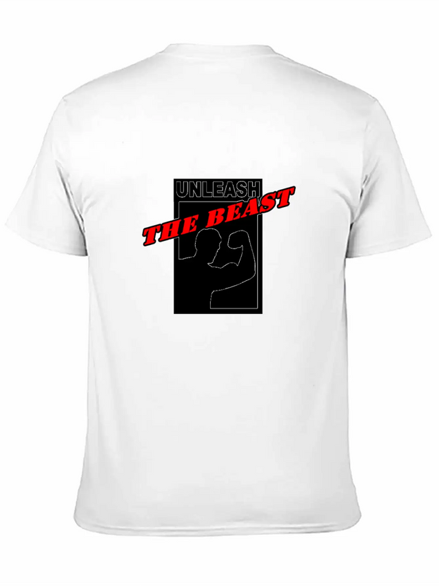 Gym Gym Gym Lightweight Cotton T-Shirt – Daily Comfort Graphic Shirt