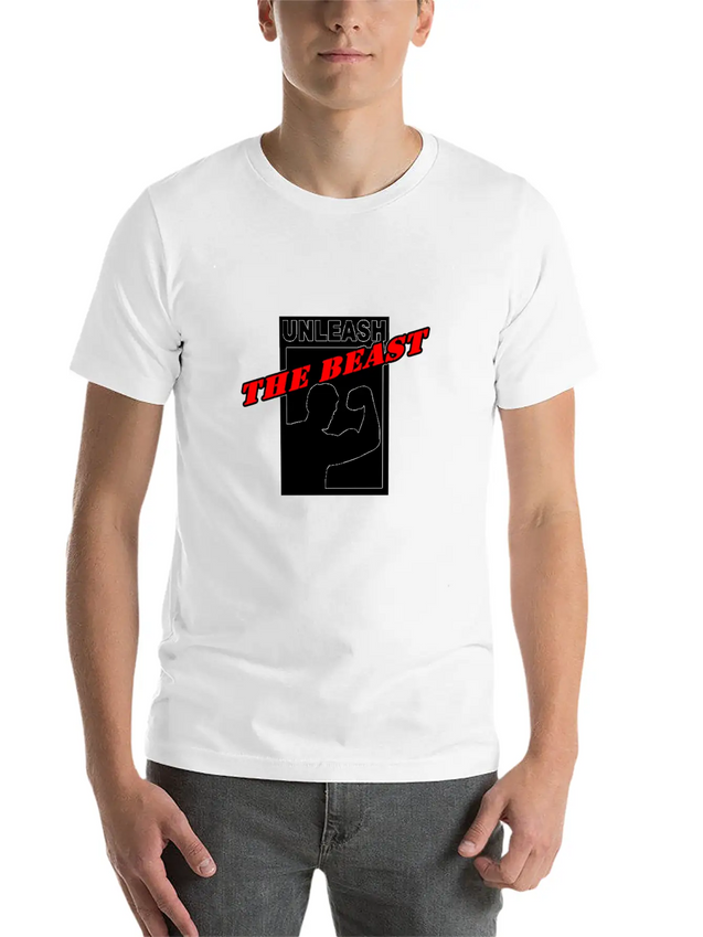 Gym Gym Gym Lightweight Cotton T-Shirt – Daily Comfort Graphic Shirt