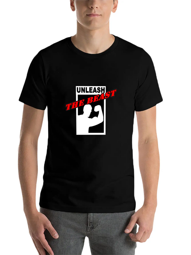 Gym Gym Gym Lightweight Cotton T-Shirt – Daily Comfort Graphic Shirt