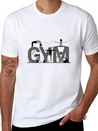 Gym Lightweight Cotton T-Shirt – Daily Comfort Graphic Shirt