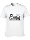 Gym Lightweight Cotton T-Shirt – Daily Comfort Graphic Shirt