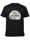 Halloween Anticipation Lightweight Cotton T-Shirt – Daily Comfort Graphic Shirt