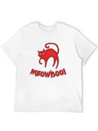 Halloween Fear Horror Spooky Cat Scary Lightweight Cotton T-Shirt – Daily Comfort Graphic Shirt