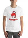 Halloween Fear Horror Spooky Cat Scary Lightweight Cotton T-Shirt – Daily Comfort Graphic Shirt