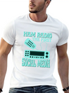 Ham Radio The First Social Media Operator Amateur Lightweight Cotton T-Shirt – Daily Comfort Graphic Shirt