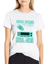 Ham Radio The First Social Media Operator Amateur Lightweight Cotton T-Shirt – Daily Comfort Graphic Shirt