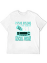 Ham Radio The First Social Media Operator Amateur Lightweight Cotton T-Shirt – Daily Comfort Graphic Shirt