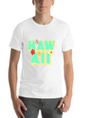 Hawaii Lettering | Orchids Flowers USA Lightweight Cotton T-Shirt – Daily Comfort Graphic Shirt
