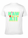 Hawaii Lettering | Orchids Flowers USA Lightweight Cotton T-Shirt – Daily Comfort Graphic Shirt