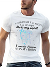 He Is My Horse Great Gift For Horse Lovers Lightweight Cotton T-Shirt – Daily Comfort Graphic Shirt