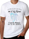 He Is My Horse Great Gift For Horse Lovers Lightweight Cotton T-Shirt – Daily Comfort Graphic Shirt